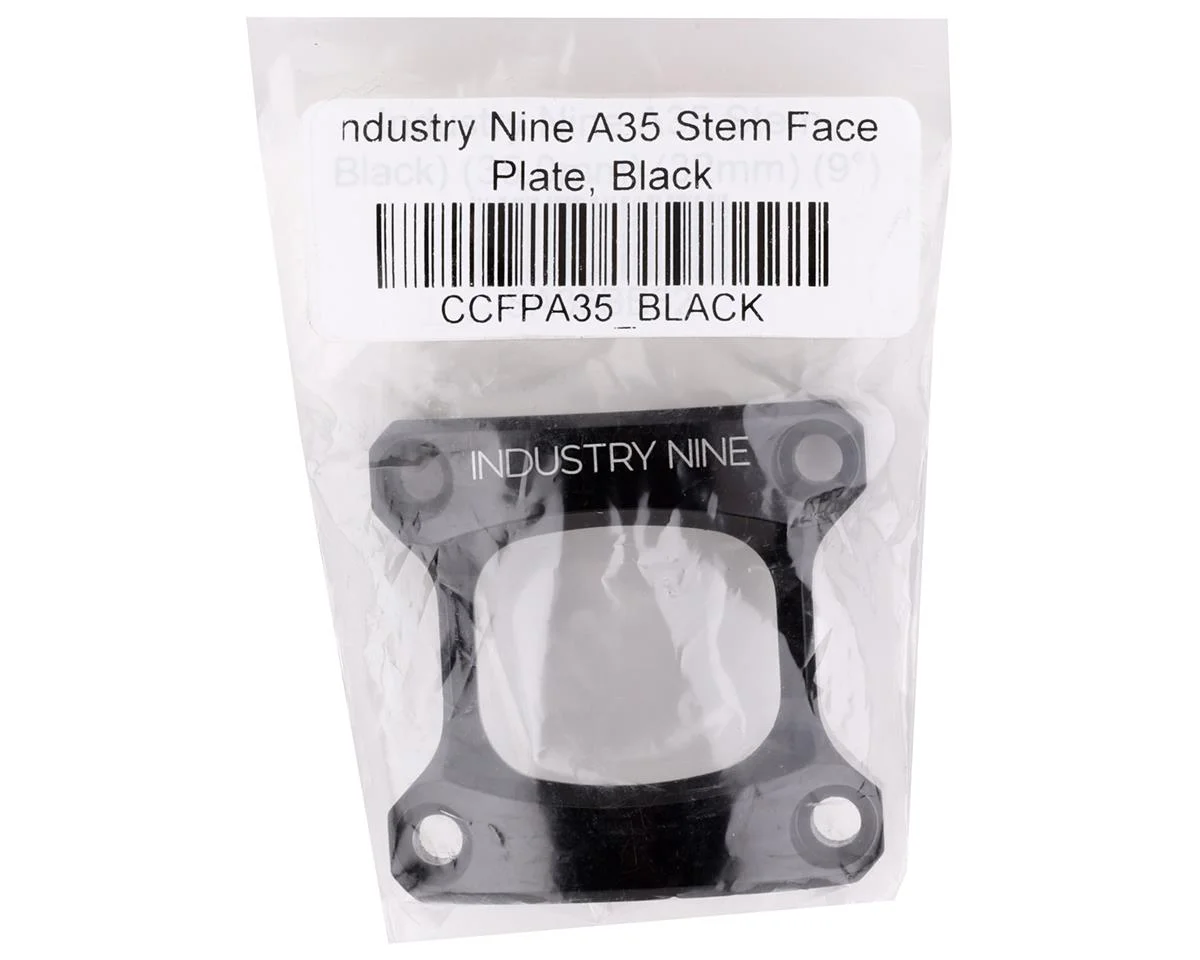 Industry Nine A35 Stem Face Plate (Black) - view 2
